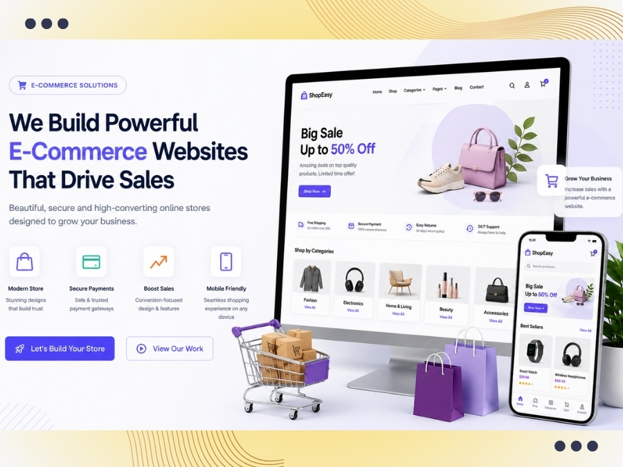 Website launch and analytics dashboard